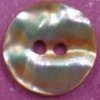 Silver fish button dyed color